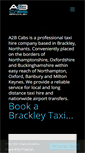 Mobile Screenshot of brackleytaxi.co.uk